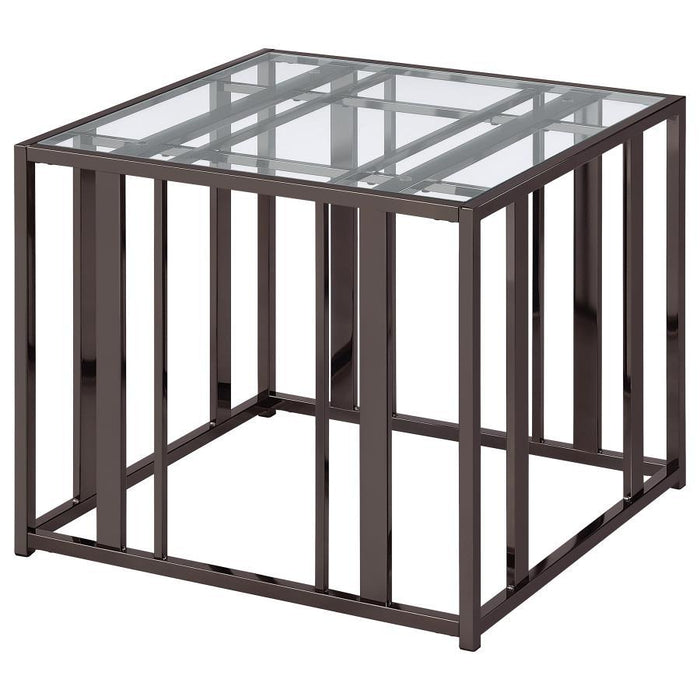 Adri - Metal Frame End Table - Simple Home Plus