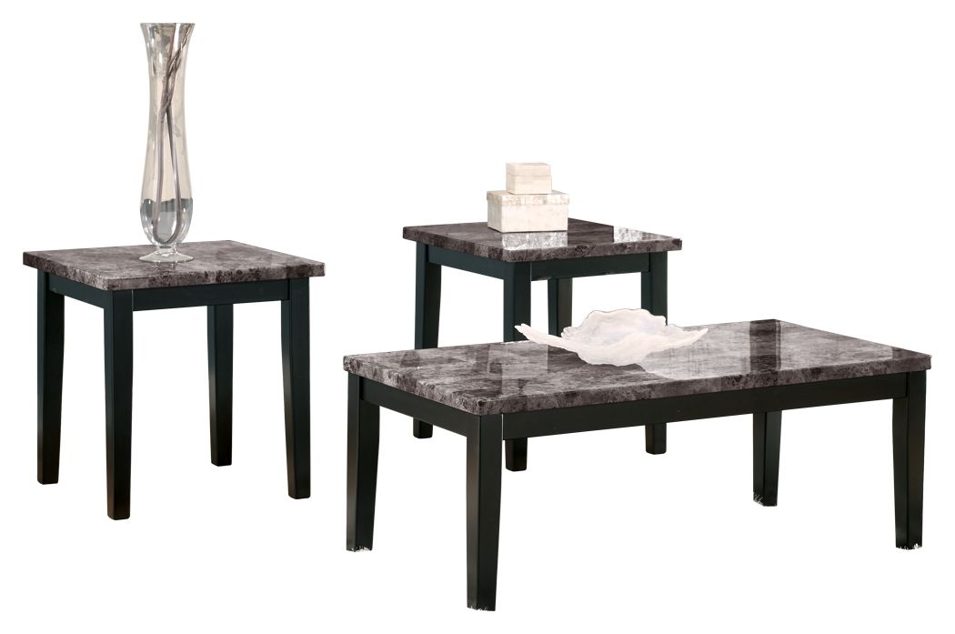 Maysville - Black - Occasional Table Set (Set of 3) - Simple Home Plus