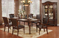 Sylvana - Dining Table - Brown Cherry / Espresso - Simple Home Plus