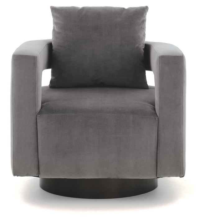 Alcoma - Otter - Swivel Accent Chair - Simple Home Plus