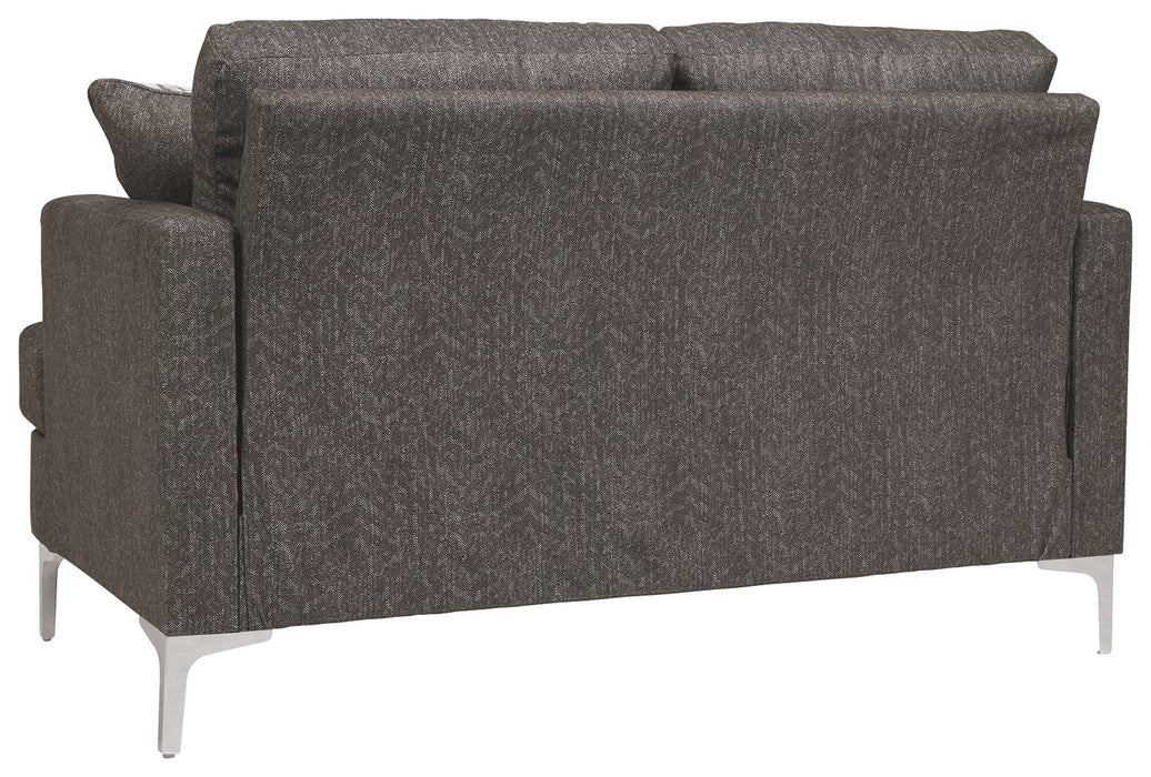 Arcola - Brown Dark - Rta Loveseat - Simple Home Plus