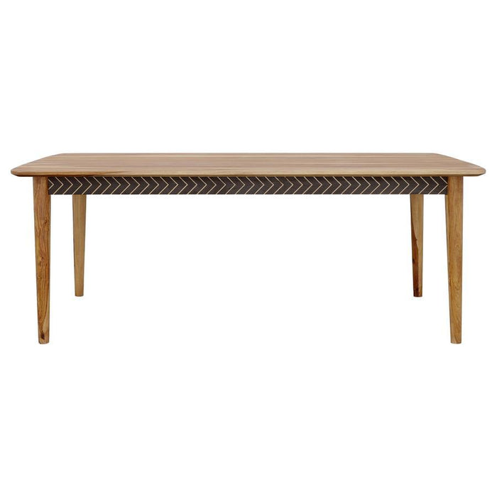 Partridge - Wooden Dining Table - Natural Sheesham - Simple Home Plus