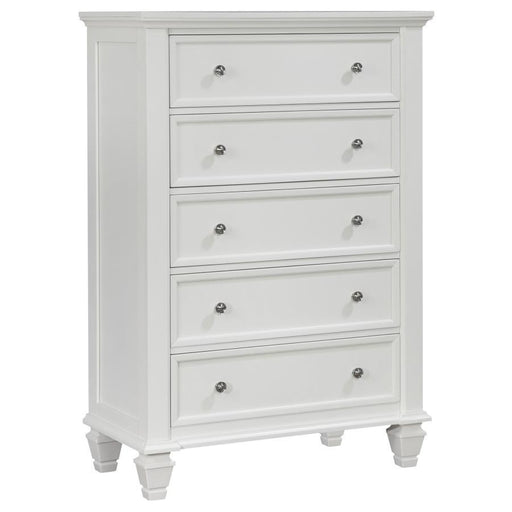 Sandy Beach - 5-drawer Chest - Simple Home Plus