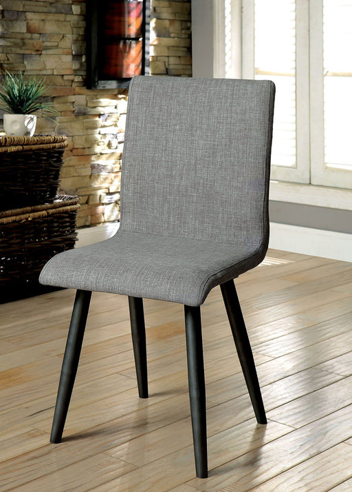 Vilhelm - Side Chair (Set of 2) - Gray - Simple Home Plus