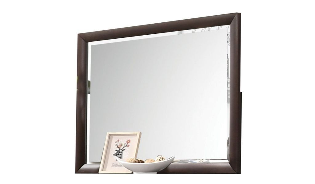 36" Dresser Mirror - Dark Merlot