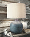 Malthace - Patina - Metal Table Lamp - Simple Home Plus